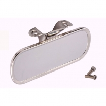 Rear View Mirror - Stainless - 1940-52 Ford Truck, 1947-48 Ford Car