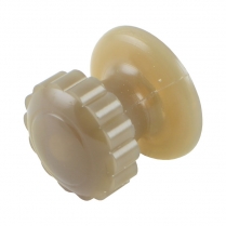 Dash Light Knob - Light Brown - 1937 Ford Car  
