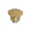 Ash Tray Knob - Yellow Brown - 1937 Ford Car  