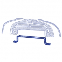 Radiator Shroud Hood Seal - 1948-52 Ford Truck