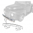 Front Bumper - Stainless - 1948-52 Ford Truck