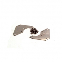 Front Bumper To Arm Bracket - Stainless Steel - 1948-52 Ford Truck