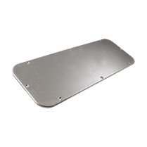 Door Shell Inspection Plate - Metal -  1948-52 Ford Truck