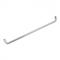 Clutch Rod Crossover - Chrome - Eagle - 1958-65 Cushman Scooter 