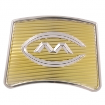 Fork Cover CM Emblem - Pacemaker & Roadking - 1959-64 Cushman Scooter 