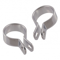 Exhaust Clamp Set - Dual Exhaust  - Super Eagles  - 1955-65 Cushman Scooter