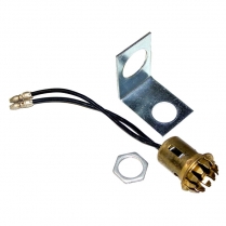 Oil Light Socket - Manual Start Silver Eagle - 1962-65 Cushman Scooter