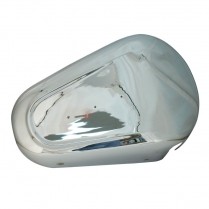 Clutch Cover - Chrome - Silver Eagle - 1962-65 Cushman Scooter