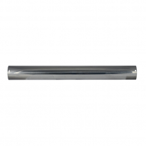 Muffler Cover - Silver Eagle -  Stainless Steel - 1962-65 Cushman Scooter