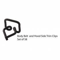 Body Belt Hood Trim Clip - 1938 Ford Car  