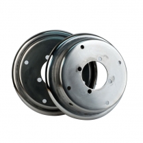 Rim - 4.75x7.75 - Stainless Steel - 1949-60 Cushman Scooter