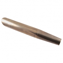 Tailpipe Exhaust Cone Only - Small Type 12 Long - For custom use 1936-65 Cushman Scooter