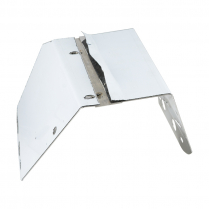 Battery Cover - Stainless Steel Set - 1962-65 Cushman Scooters 