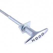 Hood Pull Cable Assembly - 1947-51 Ford Car, 1947-51 Mercury Car