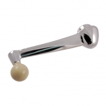 Inside Window Crank Handle - Light Gray Knob - 1949 Ford Car