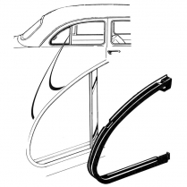 Vent Window Seals - 1949-51 Ford Car