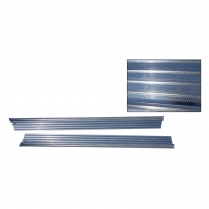 Door Scuff Plates - 4 Door Front - Pair - 1949 Ford Car
