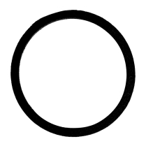 Master Cylinder Cap Gasket - 1953-62 Ford Trucks, 1949-60 Ford Cars, 1955-60 Ford Thunderbird, 1958-59 Ford Edsel