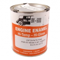 Engine Paint - Green - Mercury - 1951 Ford Car  