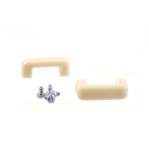 Heater Door Knob - White - 1939 Ford Car