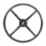 Steering Wheel and Cap - 4 Spoke - 1939-41 Ford Tractor 