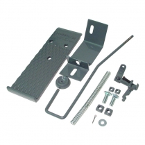 Dowden Foot Throttle Kit - Powder Coated Gray - 1939-47 Ford Tractor 