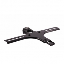 Front License Plate Bracket - Black - 1932 Ford Truck, 1932 Ford Car