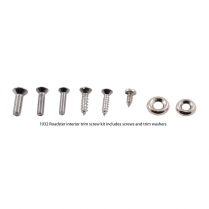 Interior Trim Screw Kit - Stainless - Roadster - 1932 Ford Car