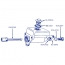 Master Cylinder Assembly - 1953-56 Ford Truck