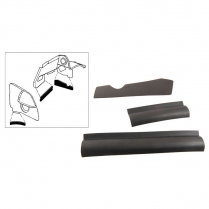 Fender Splash Apron to Frame Seal - 1955-56 Ford Car