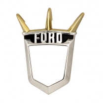 Trunk Emblem Bezel - 1955 Ford Fairlane