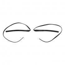 Windshield Post To Door Seals - Convertible - 1955-56 Ford Car