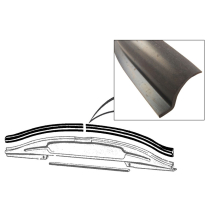 Radiator Air Deflector to Hood Seal - 1955-56 Ford Car