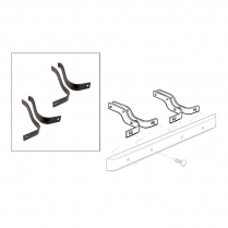 Rear Bumper Arm Bracket Set - 1948-56 Ford Truck