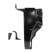 Door Pillar & Cowl Panel Assembly w/Brace -w/o side vent - RH - 1953-56 Ford Truck