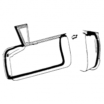 Door Seal Kit - Thunderbird - Hardtop & Convertible - 1955-57 Ford Car