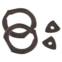 Outside Door Handle Pad Set - 1955-57 Ford Thunderbird