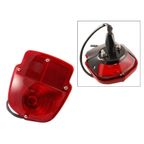 Taillight Assembly - LH - Black Body - 1955-66 Ford Truck