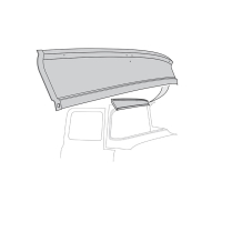 Front Inner Roof Header Panel - 1956 Ford Truck