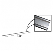 Bed Strip - Cold Rolled Steel - 12' Piece - No Holes - 1948-72 Ford Truck