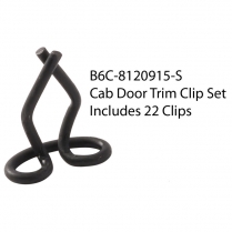 Door Stainless  Retainer Clip Set - 1956 Ford Truck
