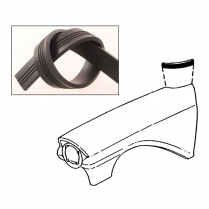 Fender to Cowl Pads - 1957-59 Ford Car