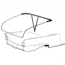 Trunk Lid Seal - 1957-59 Ford Car