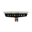 Trunk Lid Emblem Plastic - Fairlane - 1957 Ford Car