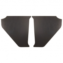 Cowl Kick Panel - Black - 1957-58 Ford Car