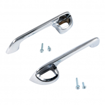 Outside Door Handles - Pair - Right & Left - 1957-58 Ford Car  