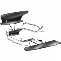 Trunk Side Panel - 1957 Ford Car