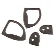 Outside Door Handle Pad Set - 1957-58 Ford Car, 1958 Ford Edsel