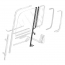 Division Bar Assembly - LH - 1957-60 Ford Truck