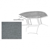 Headliner Kit - Non Perforated - 3 Piece - 1957-60 Ford Truck